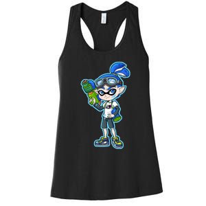 Squid Boy Women's Racerback Tank