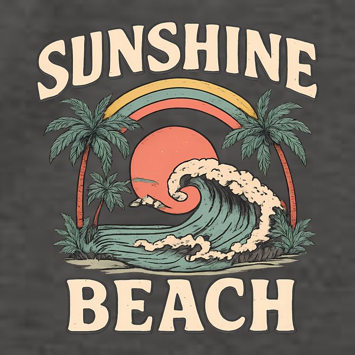 Sunshine Beach Vector Backpack