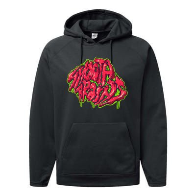 Smooth Brains Performance Fleece Hoodie