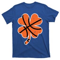 Shamrock Basketball St Patricks Day Sports Cute Gift T-Shirt