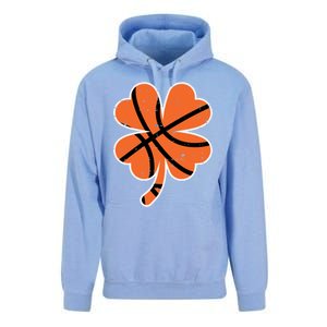 Shamrock Basketball St Patricks Day Sports Cute Gift Unisex Surf Hoodie