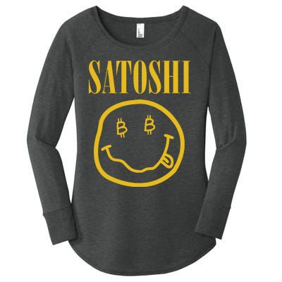 Satoshi Bitcoin Women's Perfect Tri Tunic Long Sleeve Shirt