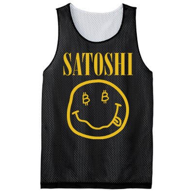 Satoshi Bitcoin Mesh Reversible Basketball Jersey Tank