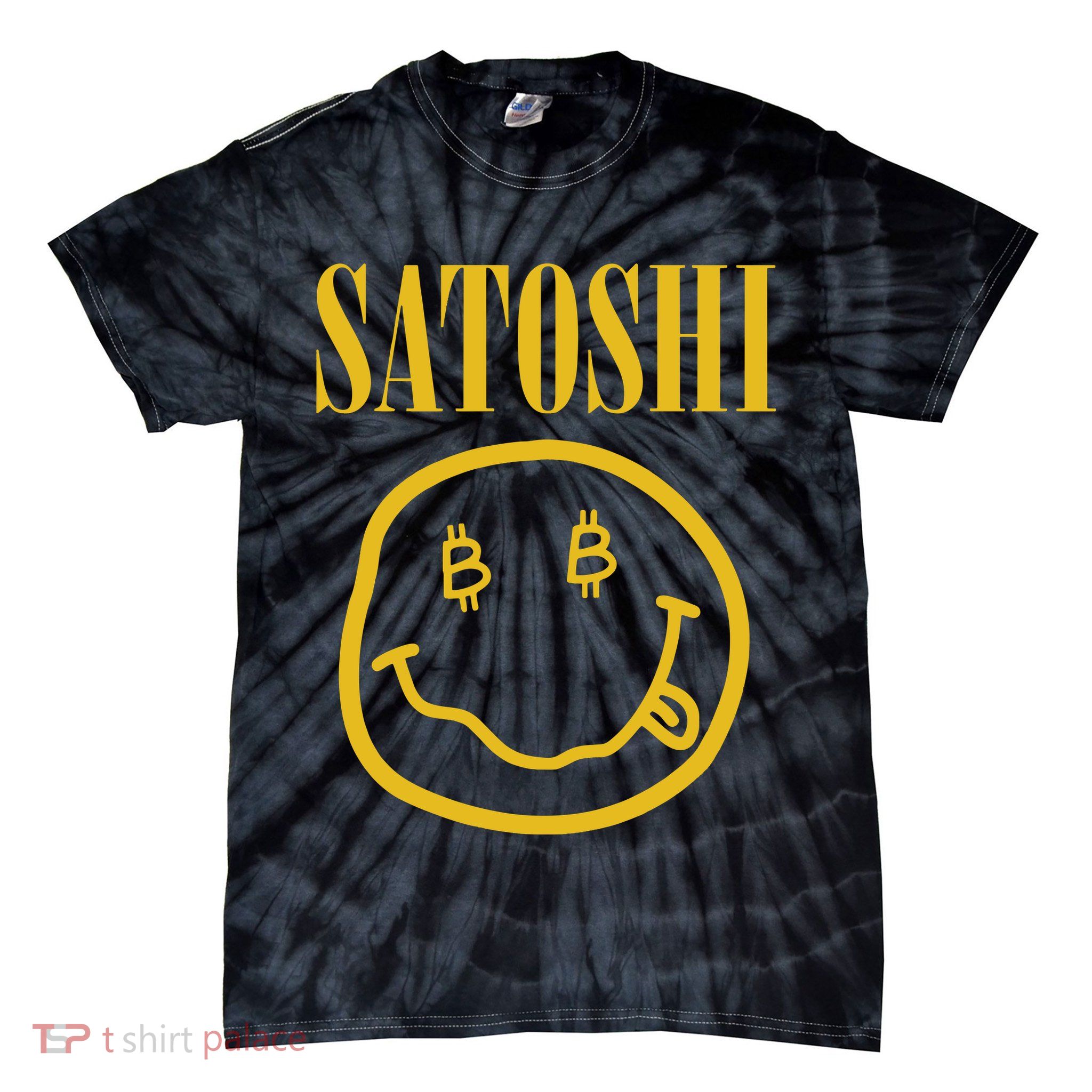 Satoshi Bitcoin Tie-Dye T-Shirt