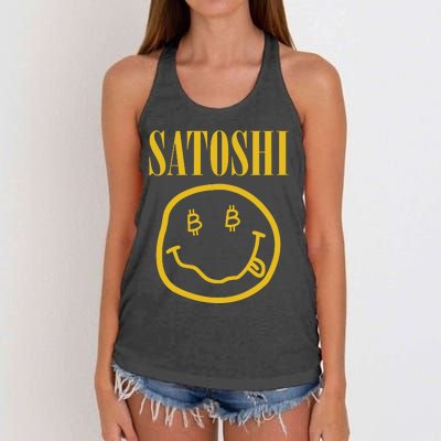 Satoshi Bitcoin Women's Knotted Racerback Tank