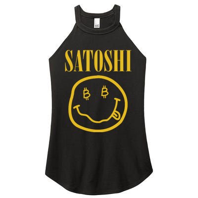 Satoshi Bitcoin Women's Perfect Tri Rocker Tank