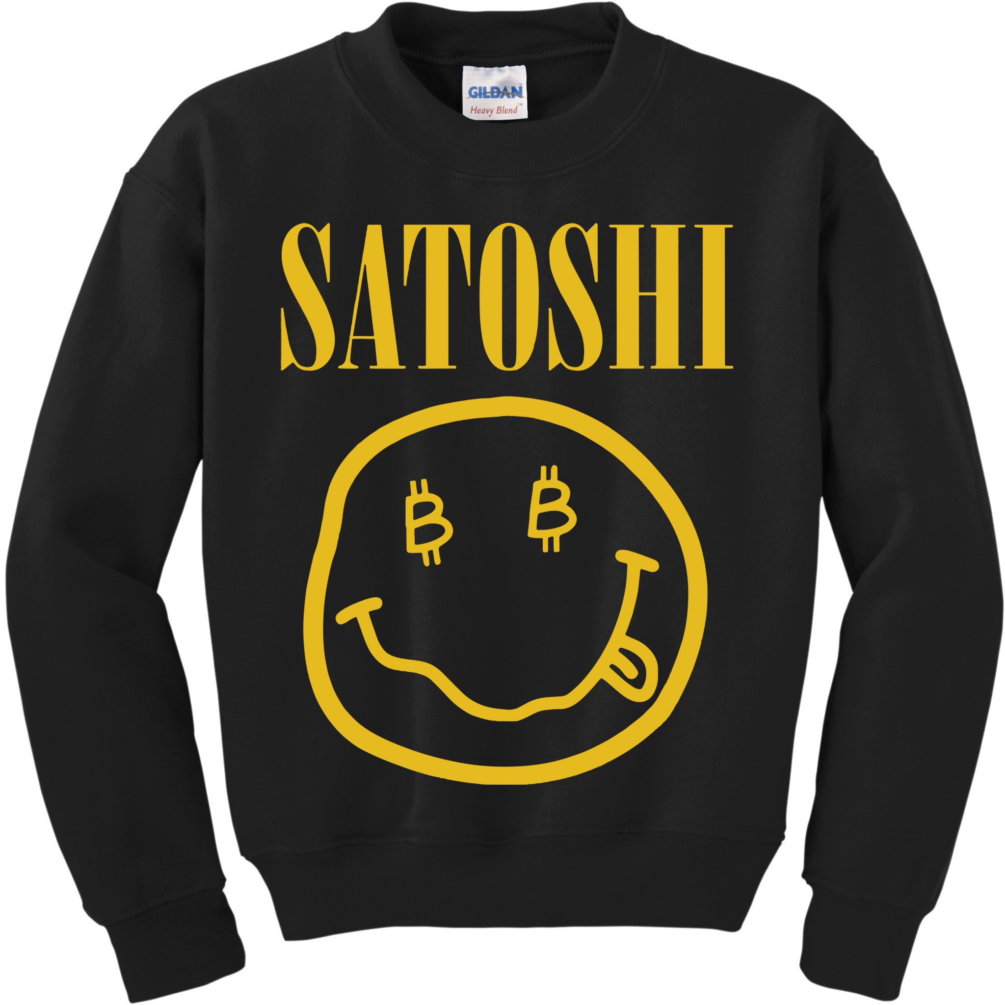 Satoshi Bitcoin Kids Sweatshirt