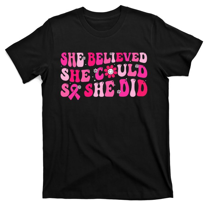 She Believed She Could So She Did T-Shirt