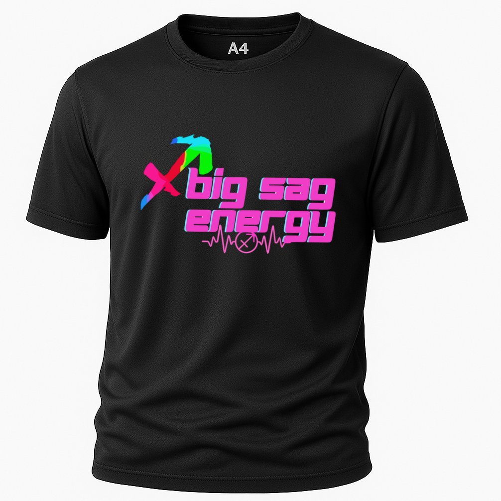 Sagittarius Big Sag Energy Cooling Performance Crew T-Shirt