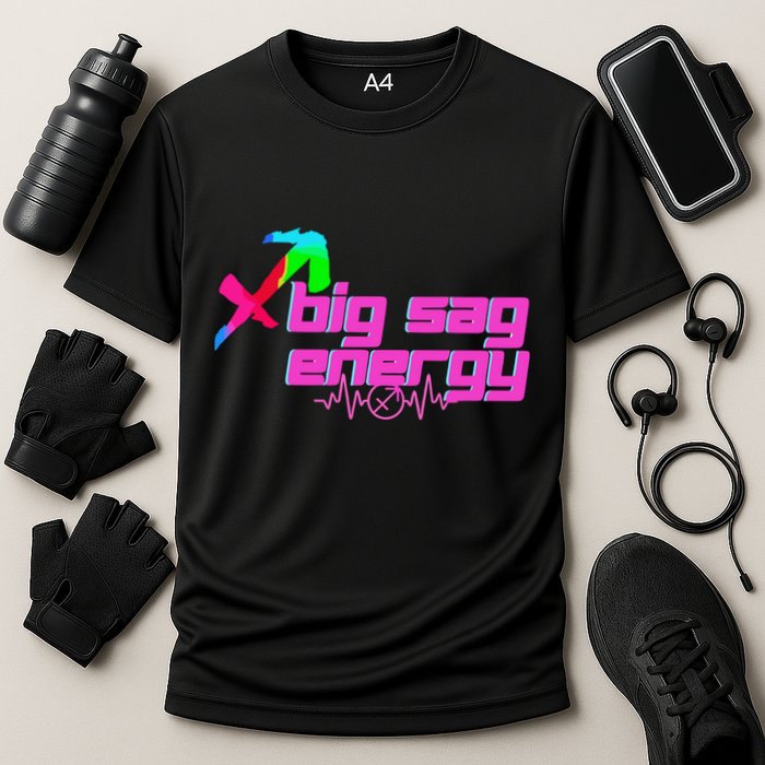 Sagittarius Big Sag Energy Cooling Performance Crew T-Shirt