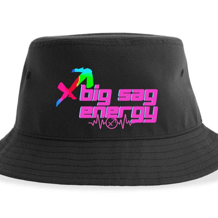 Sagittarius Big Sag Energy Sustainable Bucket Hat