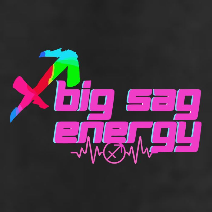 Sagittarius Big Sag Energy Adult Drive Performance Visor