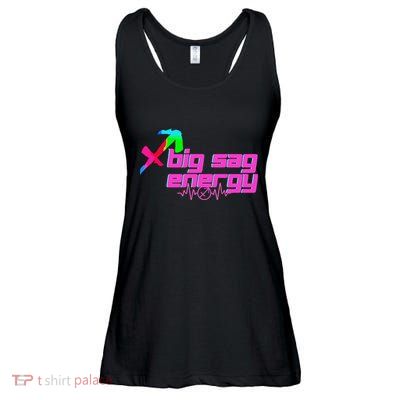 Sagittarius Big Sag Energy Ladies Essential Flowy Tank