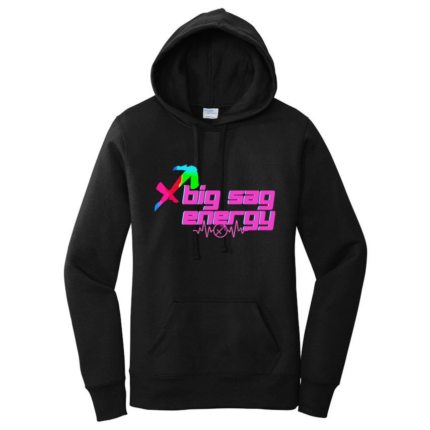 Sagittarius Big Sag Energy Women's Pullover Hoodie
