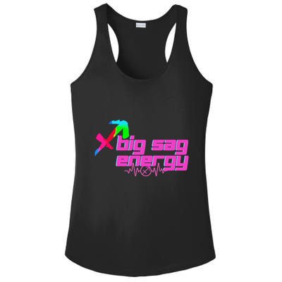 Sagittarius Big Sag Energy Ladies PosiCharge Competitor Racerback Tank