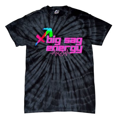 Sagittarius Big Sag Energy Tie-Dye T-Shirt