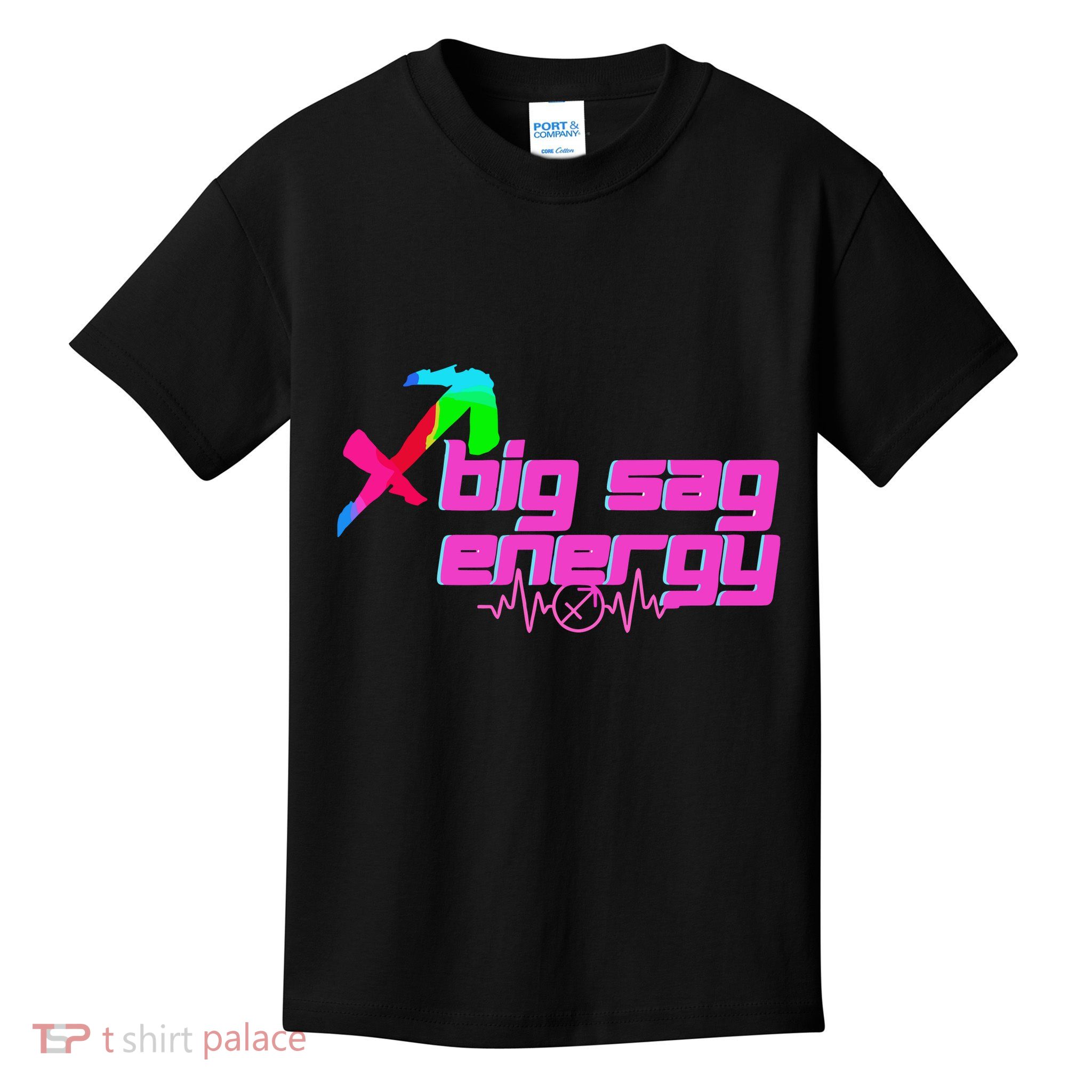 Sagittarius Big Sag Energy Kids T-Shirt