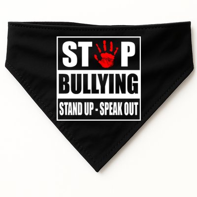 Stop Bullying Stand Up Speak Out USA-Made Doggie Bandana