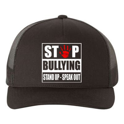 Stop Bullying Stand Up Speak Out Yupoong Adult 5-Panel Trucker Hat