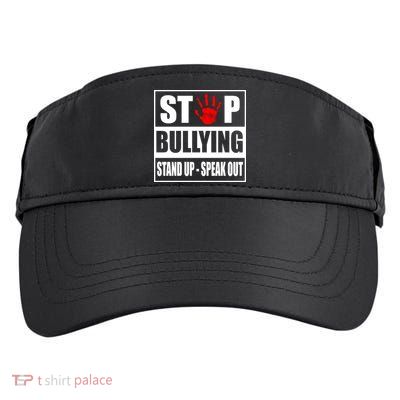 Stop Bullying Stand Up Speak Out Adult Drive Performance Visor