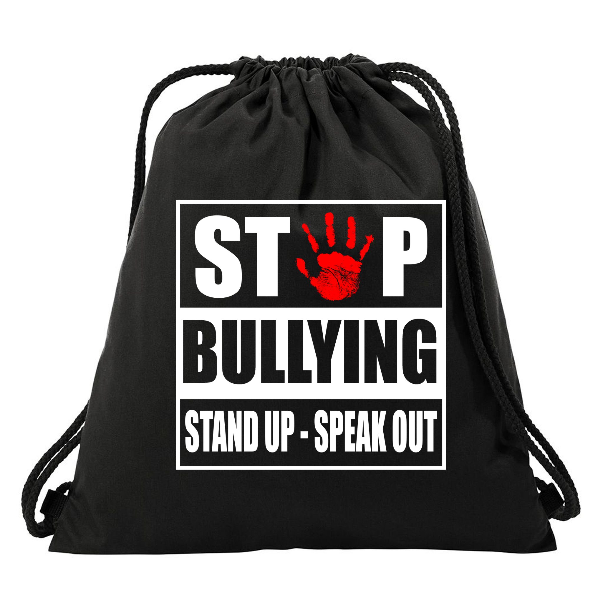 Stop Bullying Stand Up Speak Out Drawstring Bag