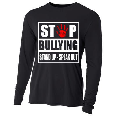 Stop Bullying Stand Up Speak Out Cooling Performance Long Sleeve Crew