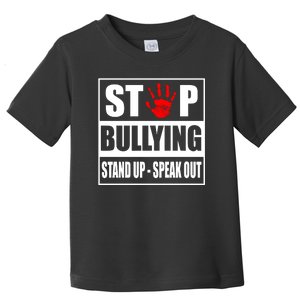 Stop Bullying Stand Up Speak Out Toddler T-Shirt