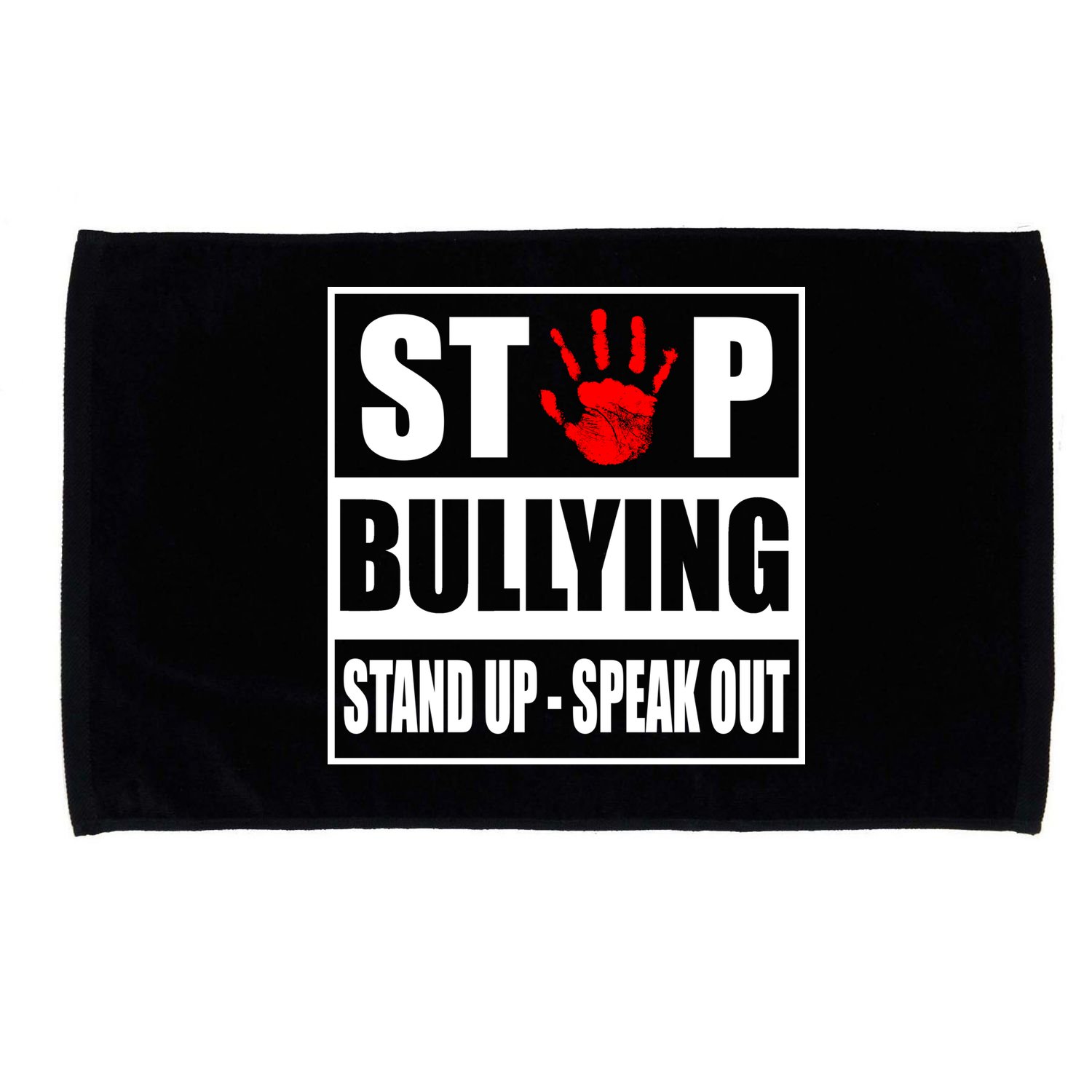 Stop Bullying Stand Up Speak Out Microfiber Hand Towel