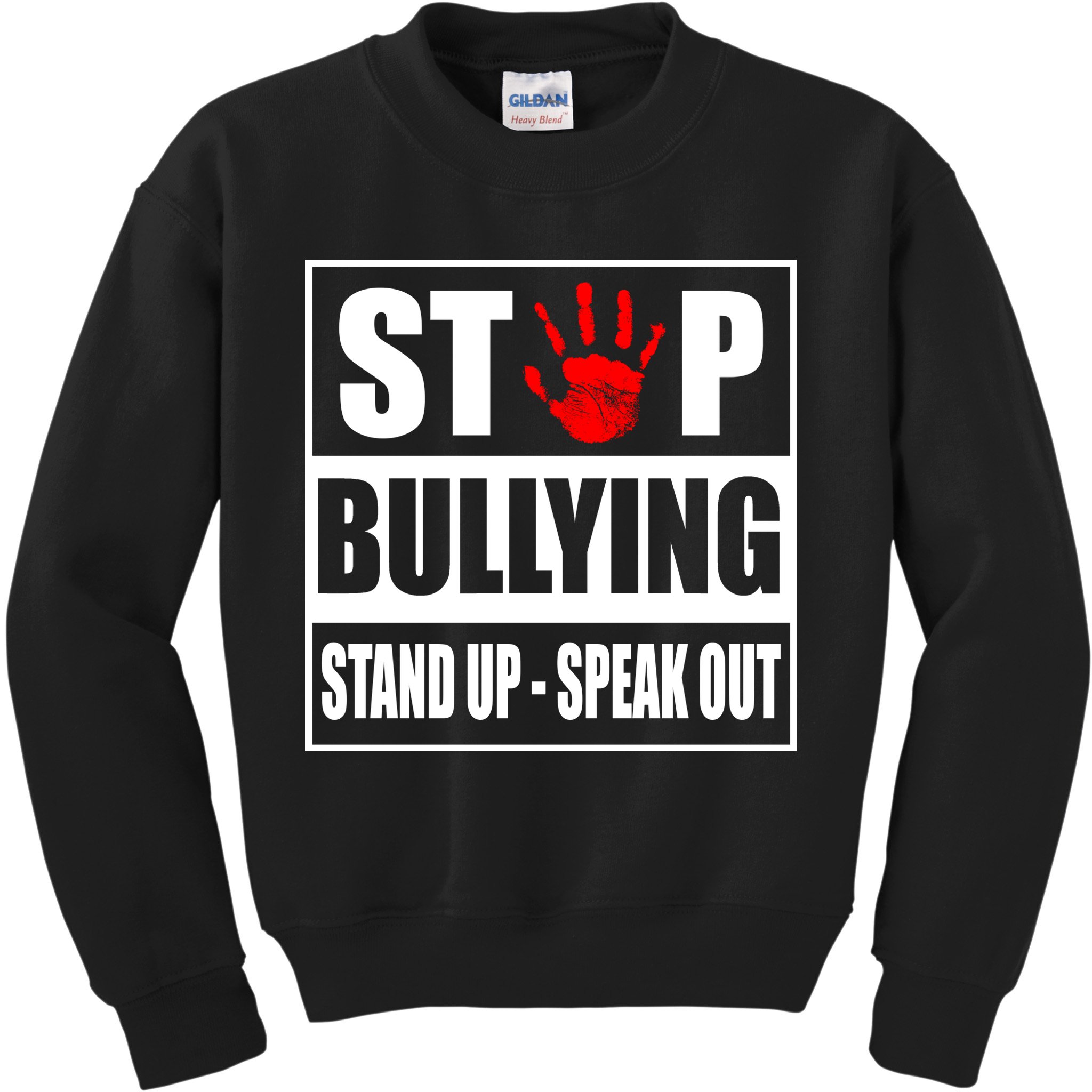 Stop Bullying Stand Up Speak Out Kids Sweatshirt