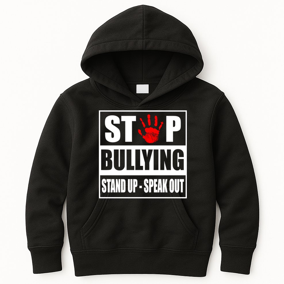 Stop Bullying Stand Up Speak Out Kids Hoodie