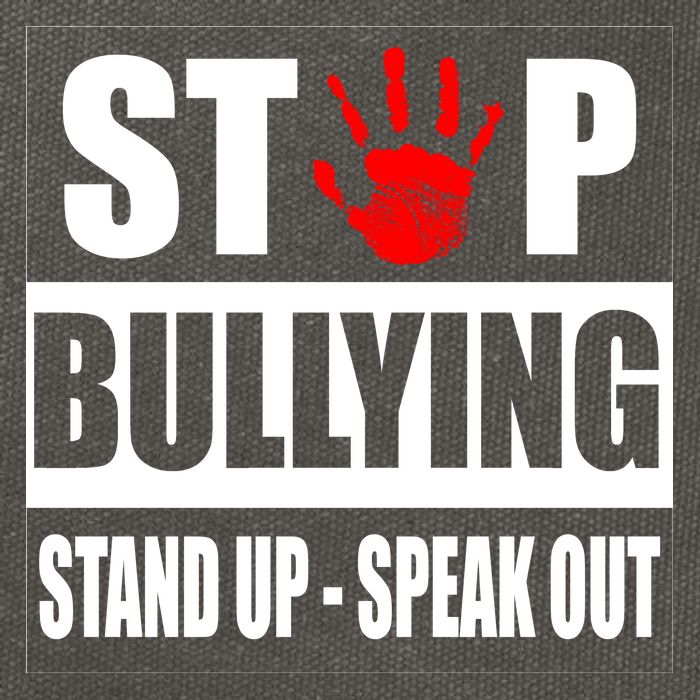 Stop Bullying Stand Up Speak Out Cotton Canvas Backpack