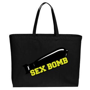 Sex Bomb Cotton Canvas Jumbo Tote