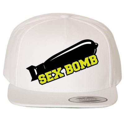 Sex Bomb Wool Snapback Cap