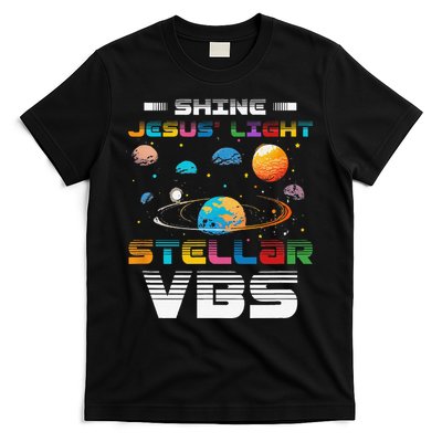 Stellar Bible School VBS Shine Jesus Light Christian T-Shirt