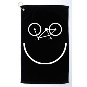 Smiling Bicycle Platinum Collection Golf Towel