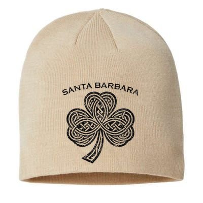 Santa Barbara St Patricks Day Ireland Shamrock Irish St Pat Sustainable Beanie