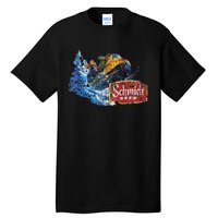 Schmidt Beer Snowmobile Tall T-Shirt