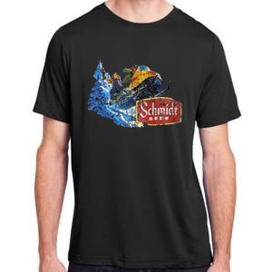 Schmidt Beer Snowmobile Adult ChromaSoft Performance T-Shirt