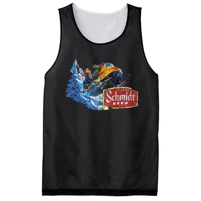 Schmidt Beer Snowmobile Mesh Reversible Basketball Jersey Tank