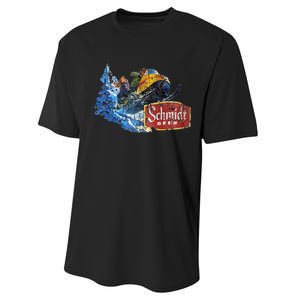 Schmidt Beer Snowmobile Performance Sprint T-Shirt