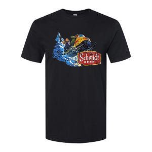 Schmidt Beer Snowmobile Softstyle CVC T-Shirt