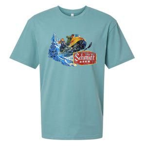 Schmidt Beer Snowmobile Sueded Cloud Jersey T-Shirt