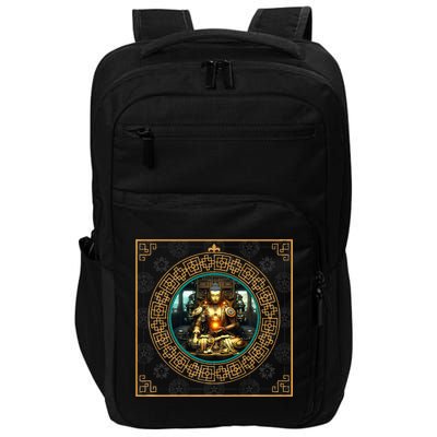 Steampunk Buddha Impact Tech Backpack