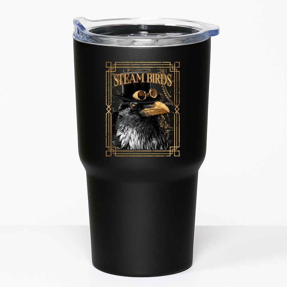 Steam Birds Tumbler