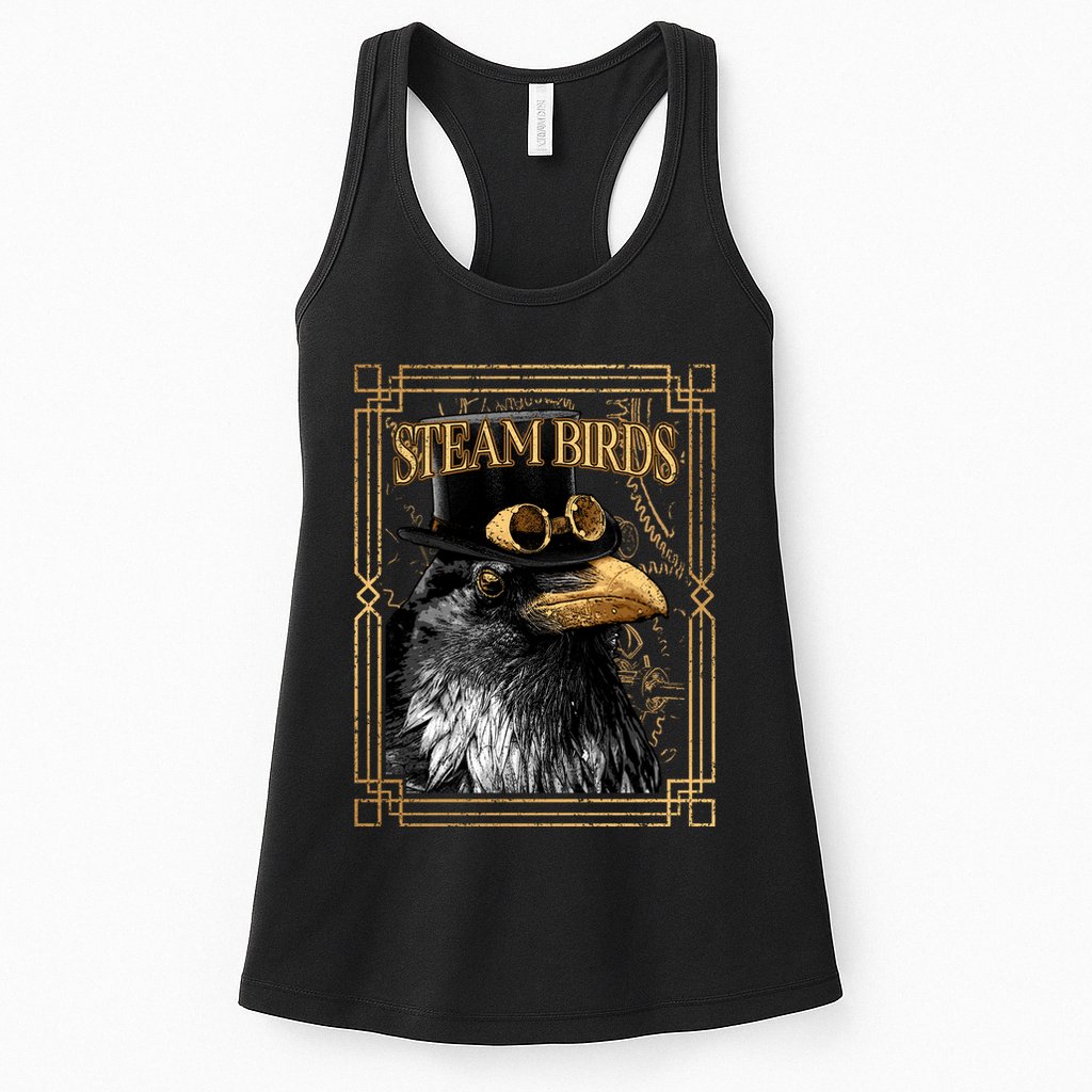 Steam Birds Womens Tank Top