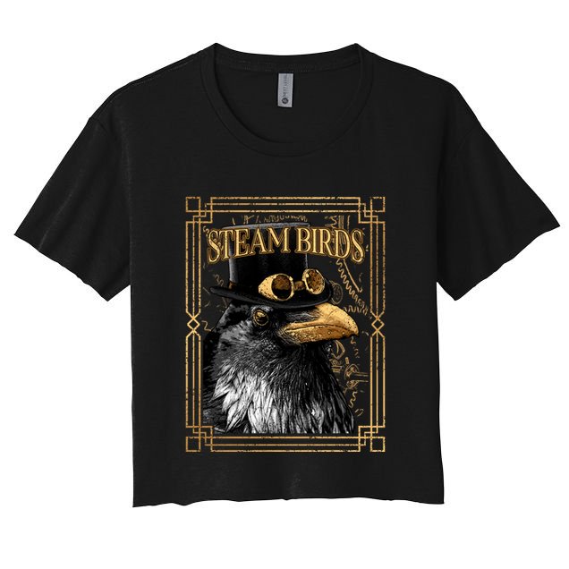 Steam Birds Crop Top