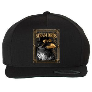 Steam Birds Wool Snapback Cap