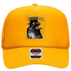 Steam Birds High Crown Mesh Back Trucker Hat