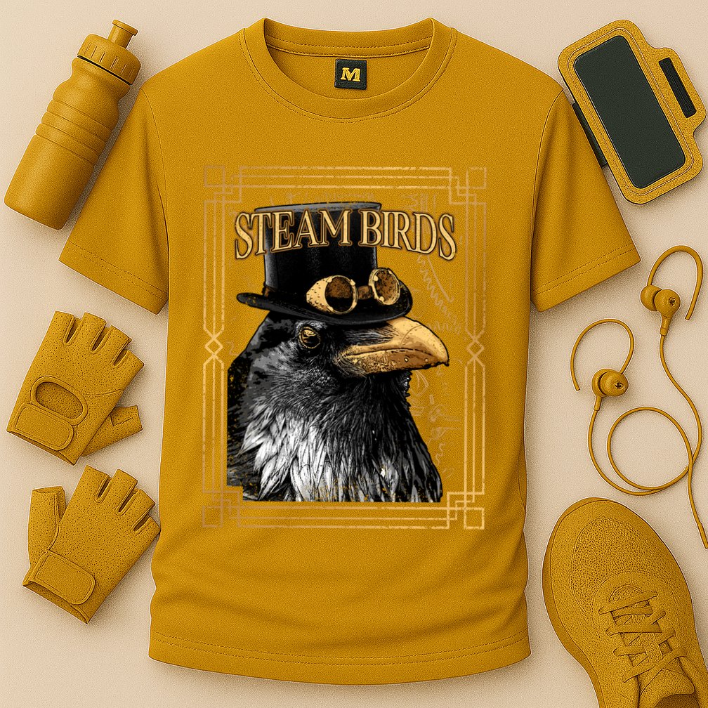 Steam Birds Cooling Performance Crew T-Shirt