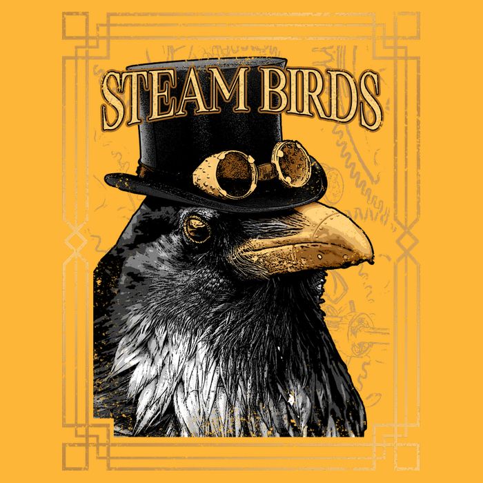 Steam Birds Cooling Performance Crew T-Shirt